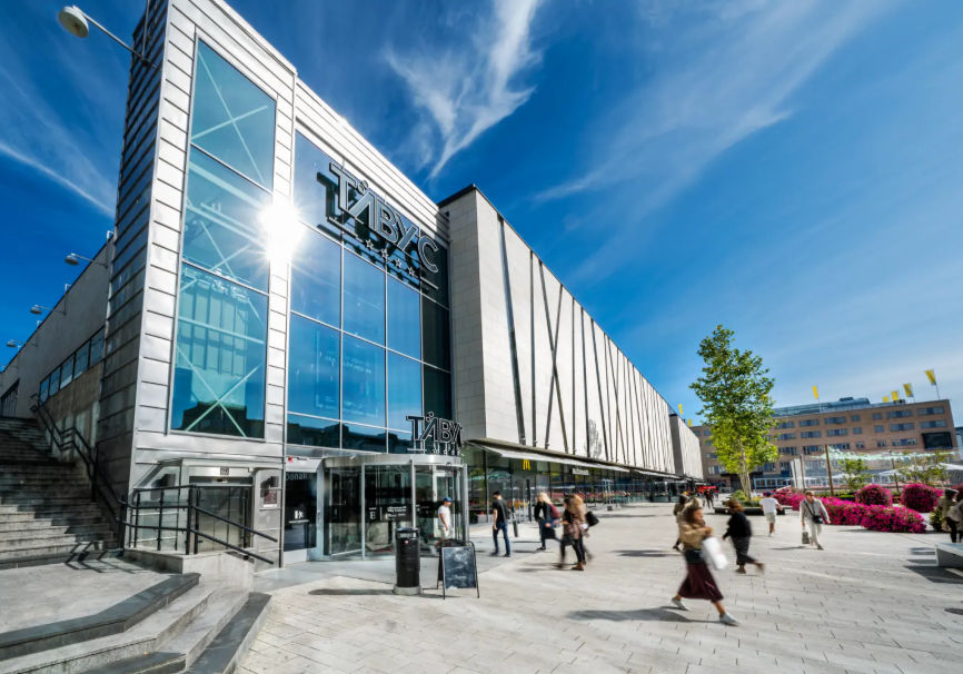 One of Sweden’s largest shopping centres, Westfield Täby Centrum 
