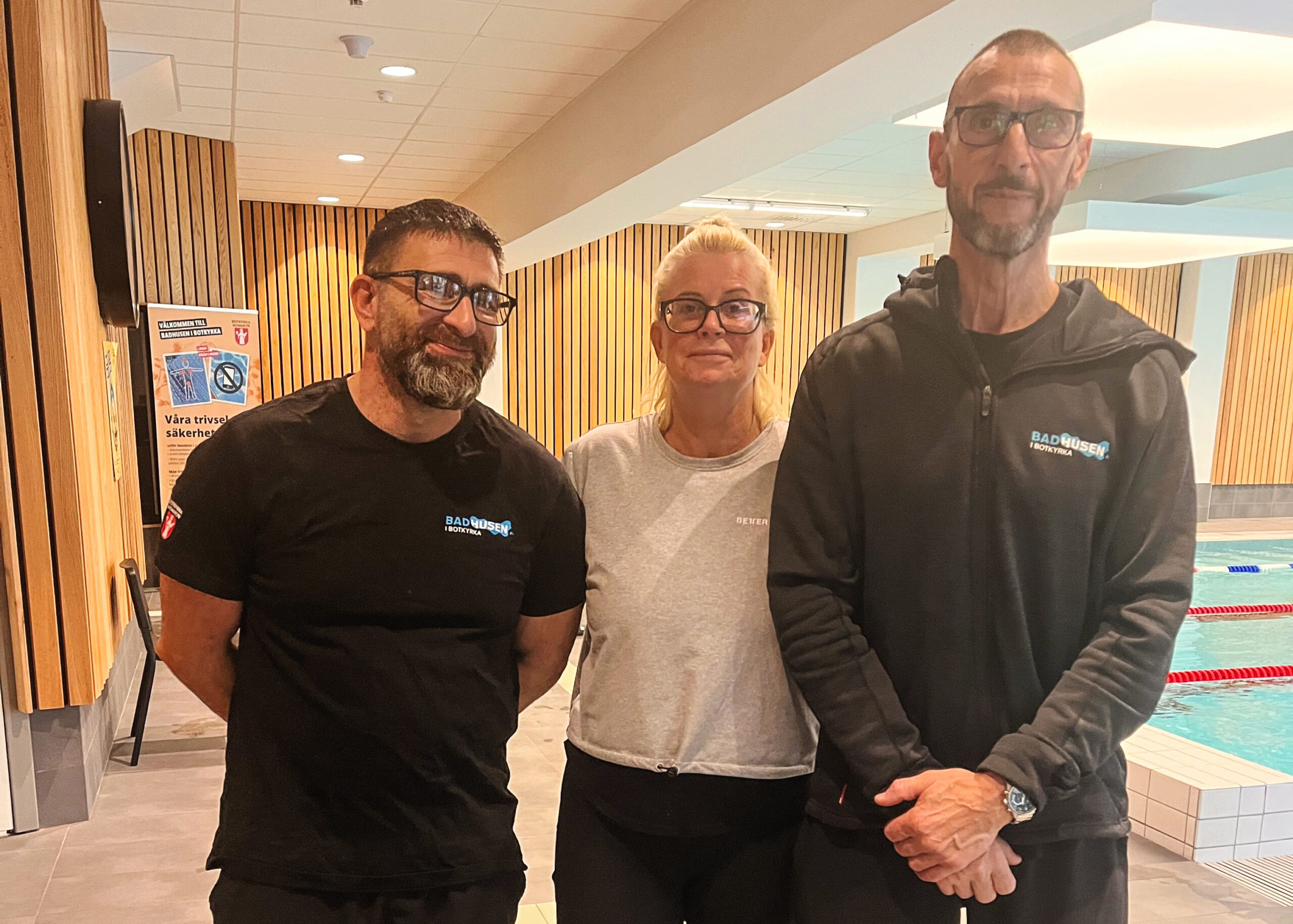 Personal i simhall